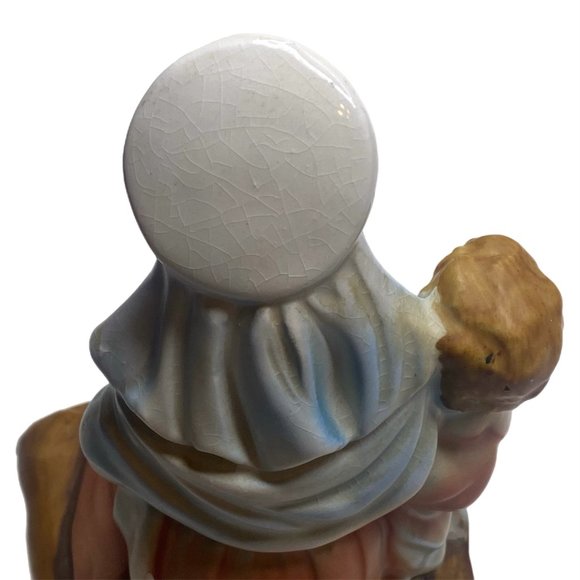 Madonna & Child Sankyo Music Box plays "Ave Maria" Revolves Vintage - Picture 9 of 12